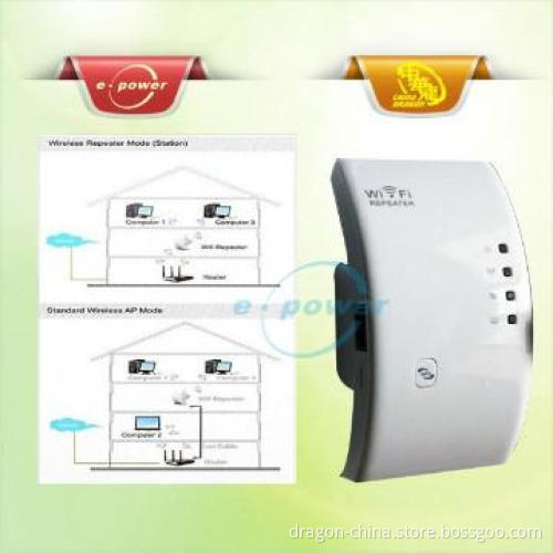 E-Power New Wifi Repeater Expander 300Mbps 2dBi Antennas ED502